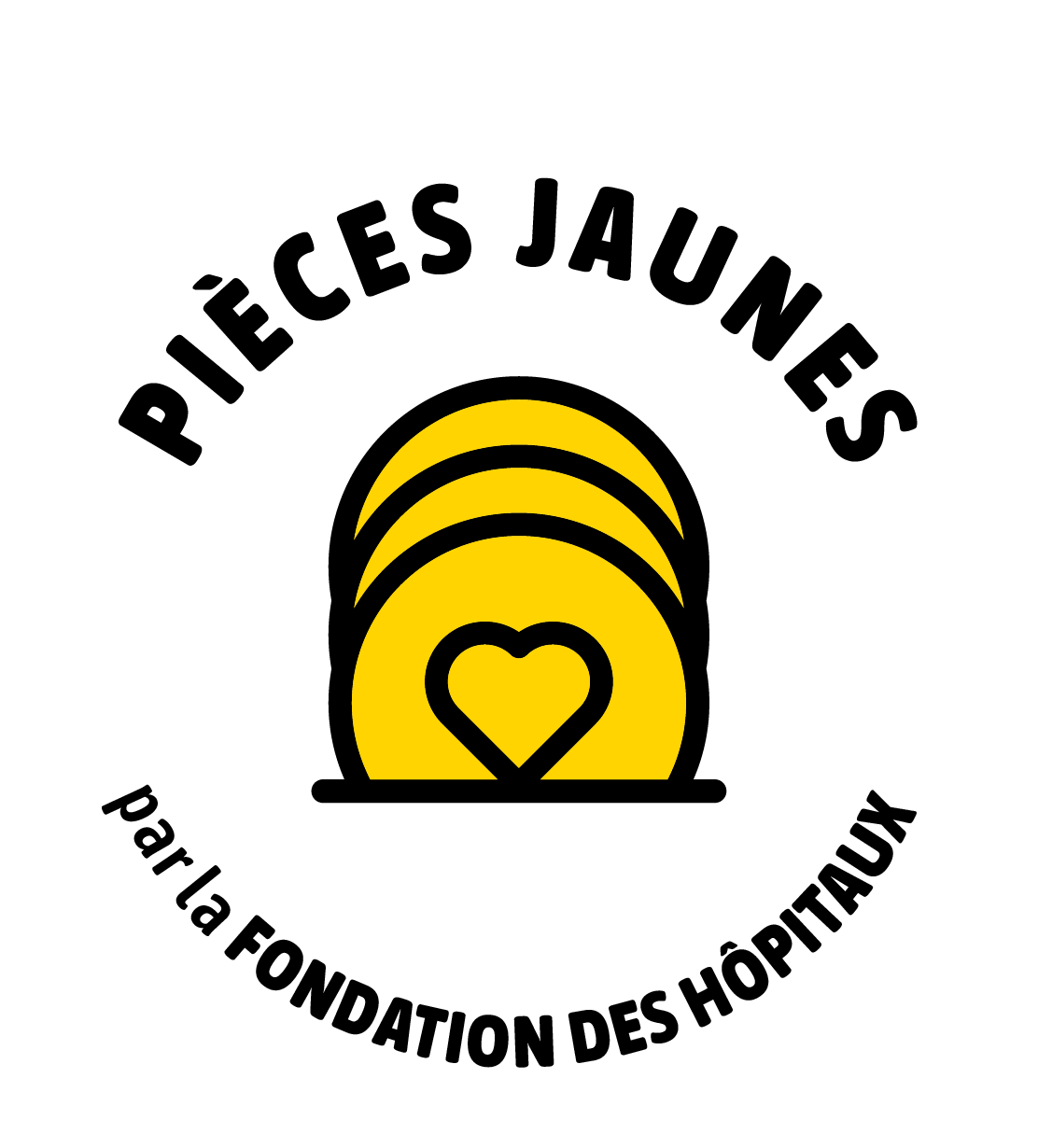 Label Pièces Jaunes - Fondation des Hôpitaux