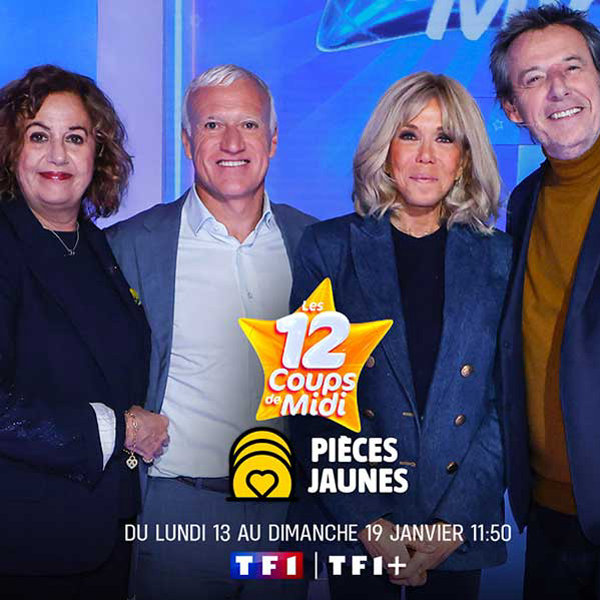 Douze Coups de Midi - TF1 - Pièces Jaunes 2025