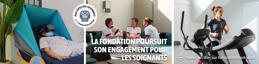 Bannière soignants - Fondation des Hôpitaux
