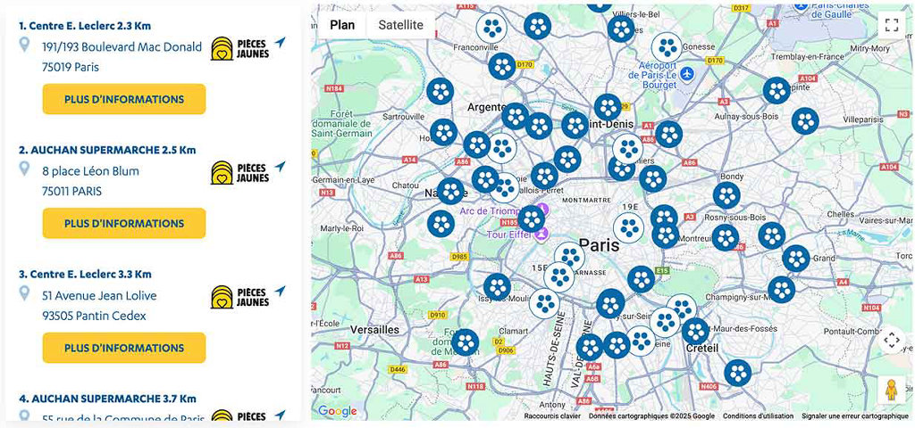 Pièces Jaunes 2024 - Trouver une borne Coinstar pour déposer ses pièces