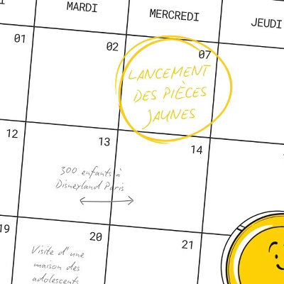 les pièces jaunes commencent dans quelques jours
