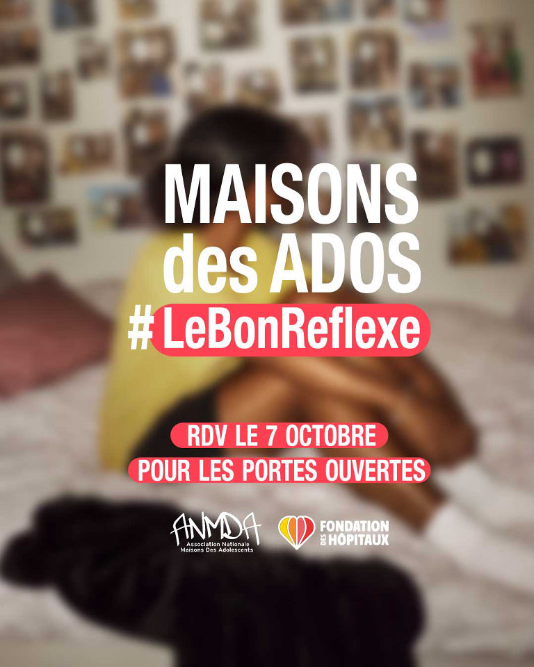 Post réseaux sociaux - Journée portes ouvertes MDA - #LeBonReflexe - 7 octobre 2026 - Fondation des Hôpitaux